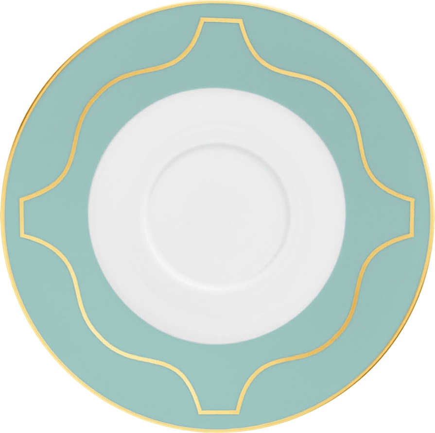 10527213 Furstenberg Блюдце для чашки чайной Furstenberg "Эсте" 16см (Карло Даль Бьянко) Фарфор, Керамика 