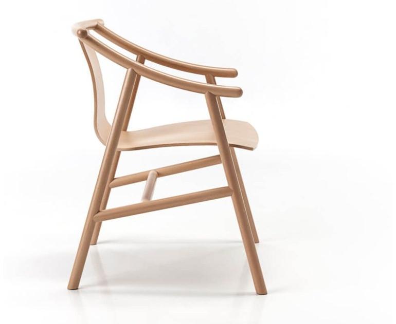 Wiener GTV Design Стул из бука с подлокотниками Magistretti sun-id-1471228 - Вид №2