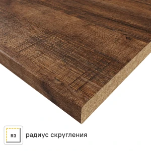 Столешница Delinia Самдал 120x3.8x80 См Дбсп/дсп Цвет Коричневый 85682579 STLM-2041783