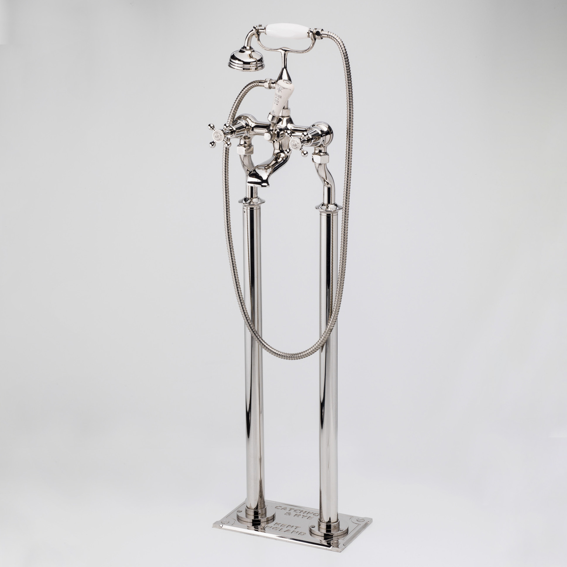 Bath Taps краны The Bathtub Shower Mixer on Standpipes Catchpoleandrye  - Вид №2