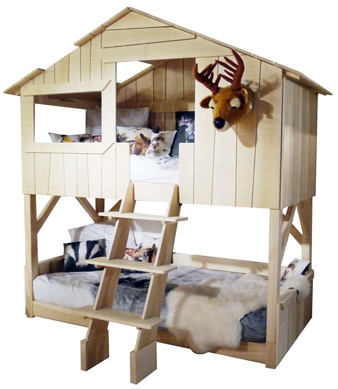 Mathy by Bols Кровать двухъярусная в липе Lits creatifs sun-id-1391772 - Вид №1