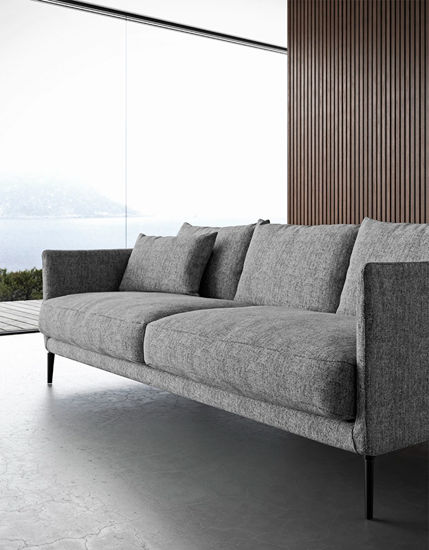 Диван CASPAR PRESOTTO F3C07  - Вид №2