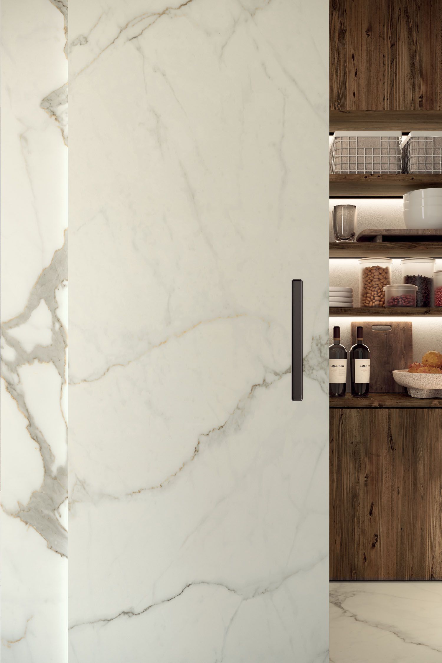 Керамогранит / напольное покрытие из ламинированного керамогранита с мраморным эффектом COTTO D'ESTE Starlight ARCH-00033515 - Вид №2