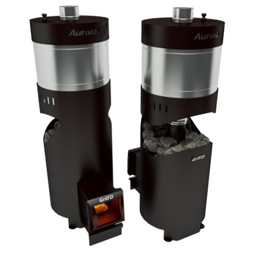 Печь для бани GRILL'D Aurora TRIO 160 Long с баком для воды 311 - Вид №1
