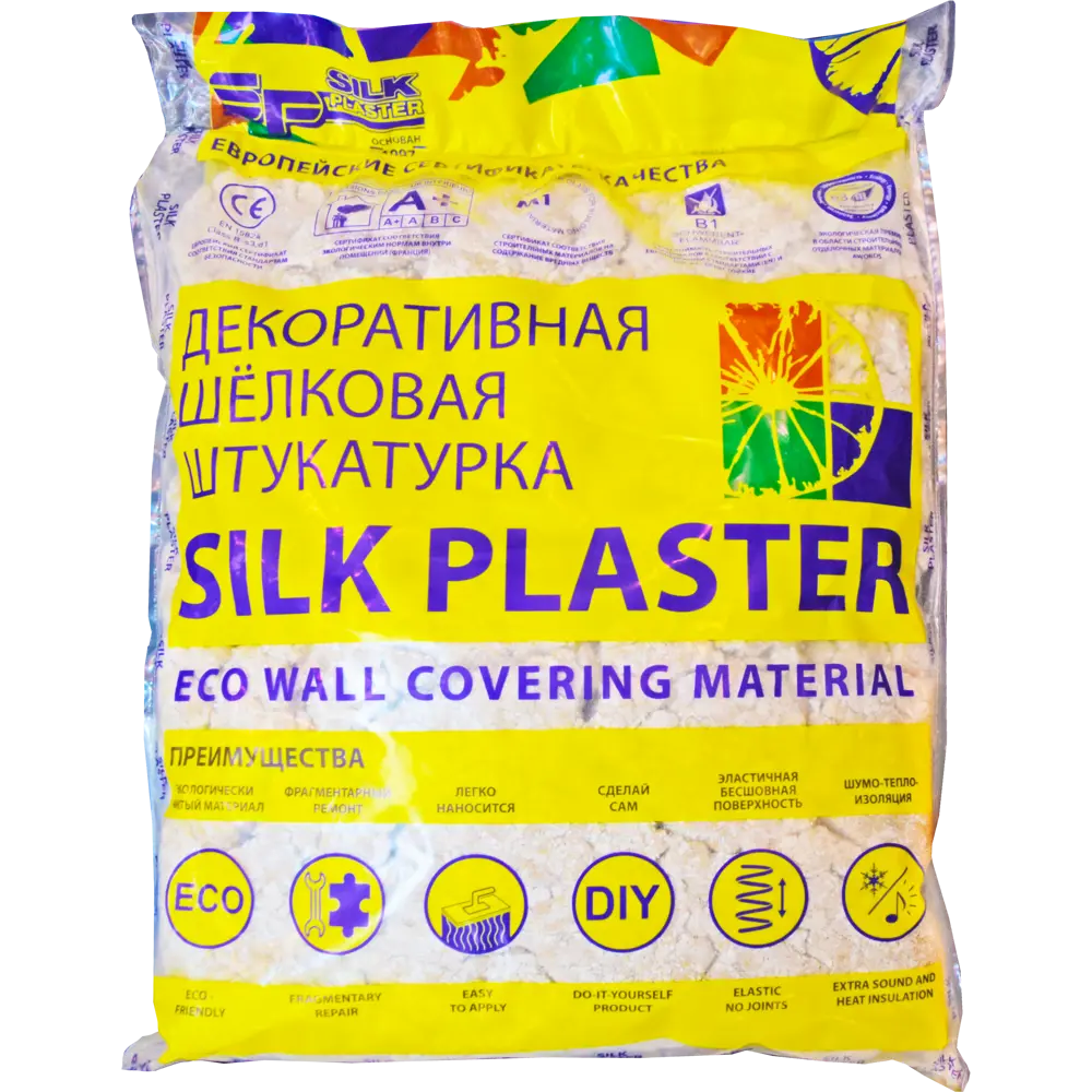Жидкие обои Silk Plaster Эйр Лайн 608 1.2 кг цвет бежевый 82453445 STLM-2057969  - Вид №1