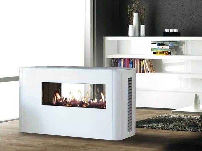 Мобильный газовый камин с принудительной тягой ITALKERO MILANO ARCH-00103655 - Вид №1