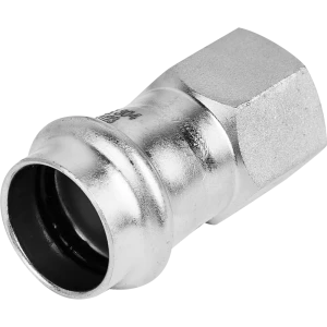 Муфта переходная Rommer 1/2"x22 мм ВПр-ВР нержавеющая сталь