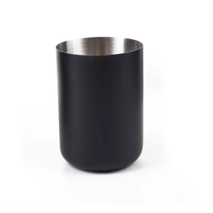 Стакан для зубных щёток Raindrops металл цвет черный
