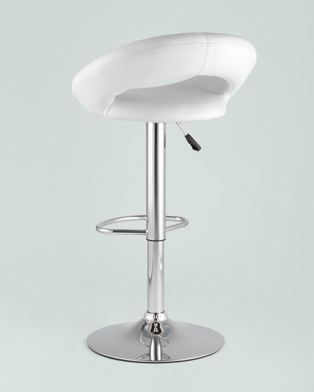 Стул барный со спинкой белый из экокожи "Купер" STOOL GROUP  00-3945956 Белый  - Вид №4