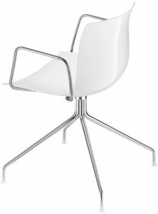 arper Кресло вращающееся на козелке с подлокотниками Catifa 53