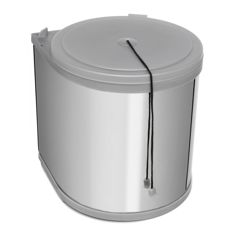 Ведро для мусора на дверцу шкафа Kappa 350/11 Metallic Grey NAVAKO 10006