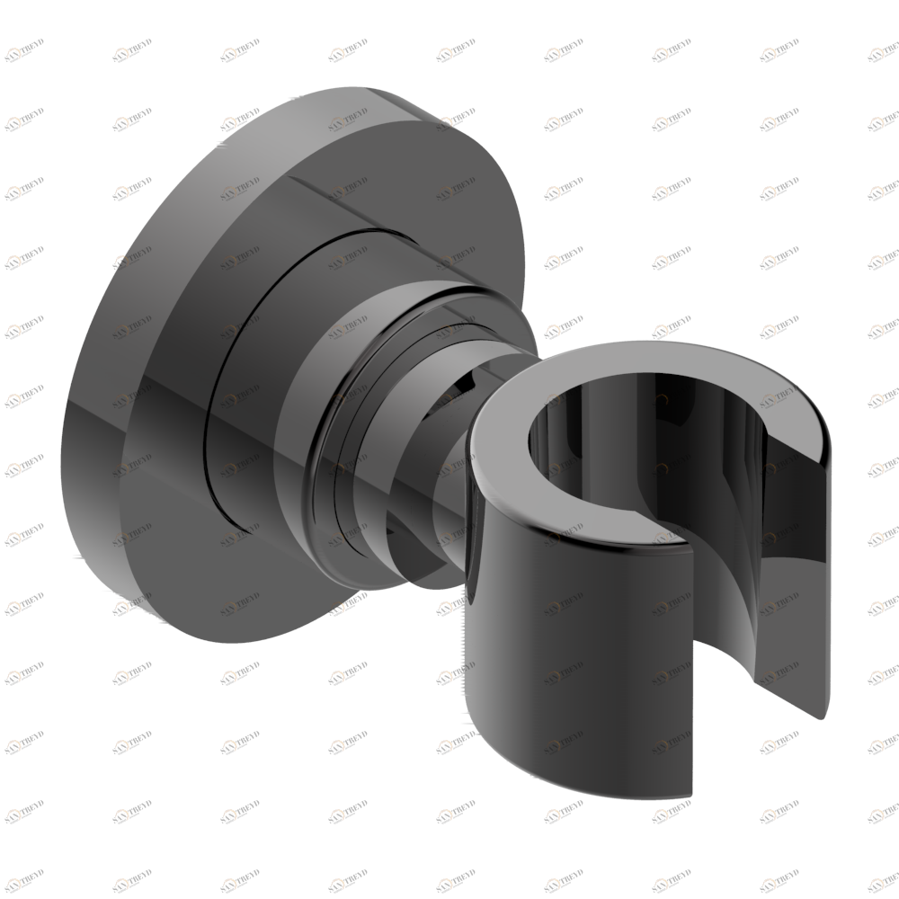 G69-53F Кронштейн стационарный встраиваемый в стену Thg-paris Spirit Matt graphite PVD G69 53F CAT.F