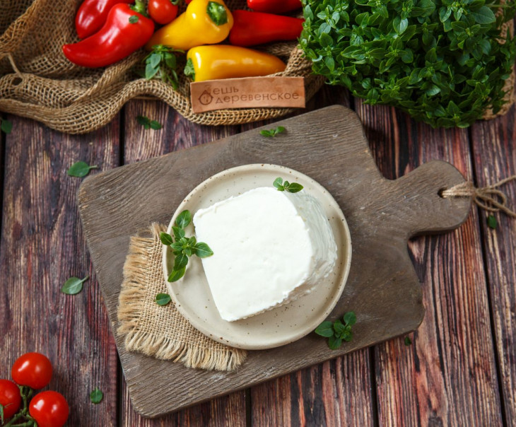 725 Сыр "Адыгейский" Вкусляндия  - Вид №1