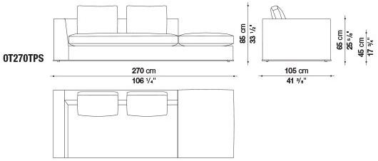 Maxalto Диван из ткани Otium sun-id-1372446 - Вид №32