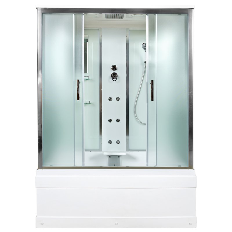 ЕМ1512 L стандартная Душевая кабина DETO Серия EM ЕМ4516 с гидромассажем - Вид №1