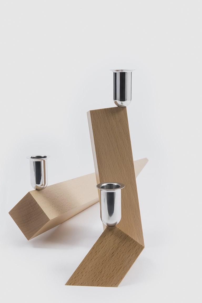 Danese Milano Подсвечник из бука sun-id-1410464 - Вид №4