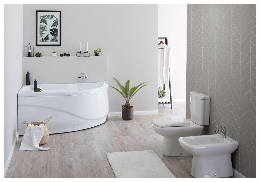 Акриловая ванна Aquanet Graciosa 150x90 L (каркас + смеситель Aquanet Practic 2 AF111-63B) 002039400018300700216780 - Вид №6