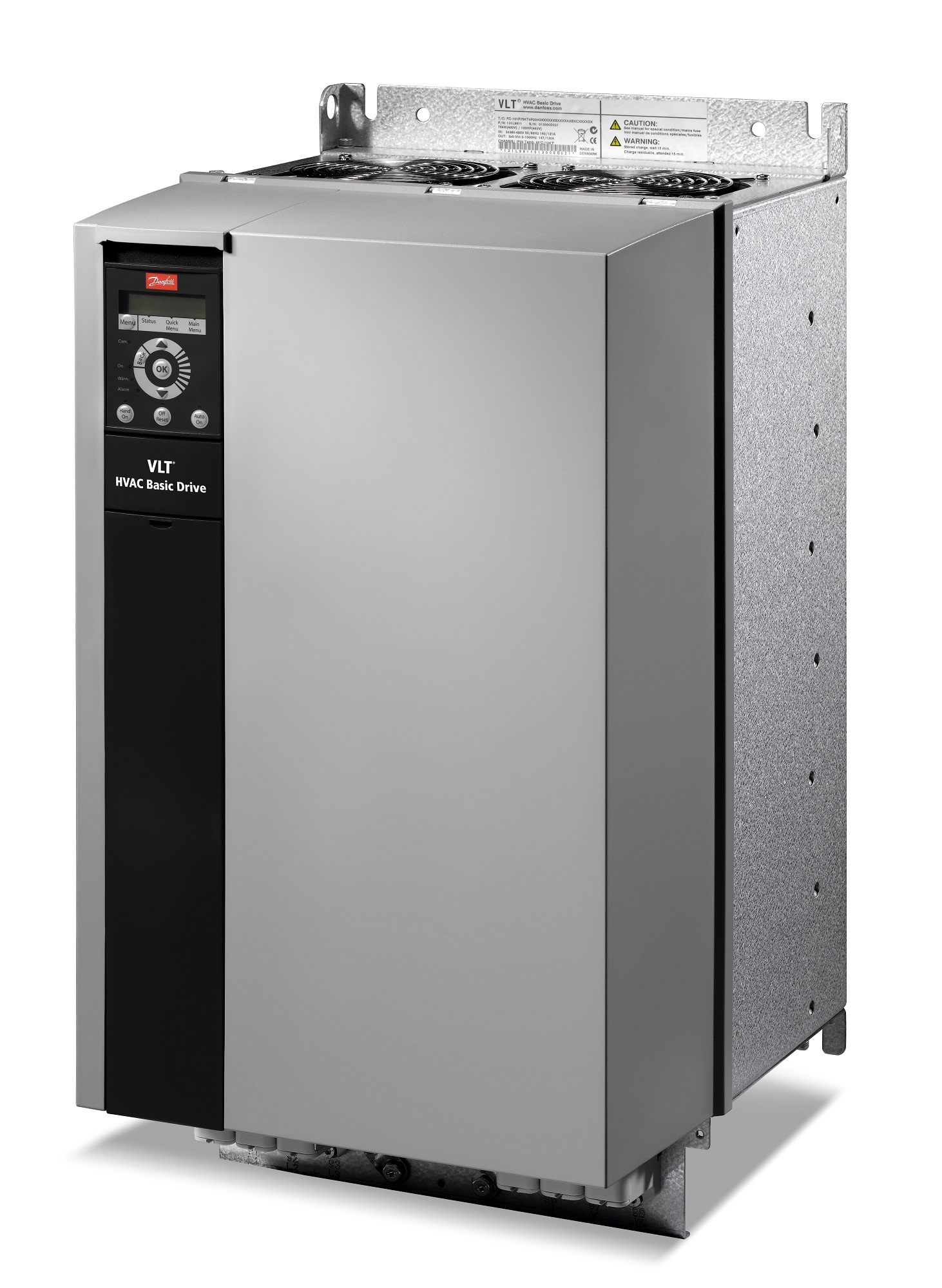 Danfoss VLT HVAC Drive Basic FC 101 — экономичные преобразователи частоты для инженерных систем зданий мощностью от 0,37 до 90 кВт FC-101P5K5T4E5AH2XAXXXXSXXXXAXBXCXXXXDX 131N0187  - Вид №8