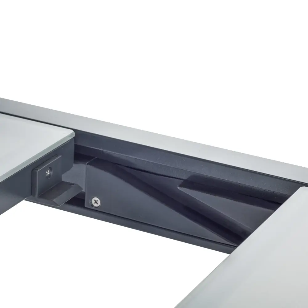 Стол садовый раздвижной Naterial Lyra Up&Down 180-260х90х75 см алюминий/стекло темно-серый STLM-2015368 - Вид №2