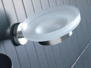INDA® Настенная мыльница из матового стекла Inox A1411a
