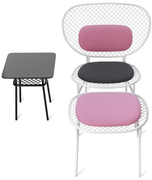 Nola Industrier Кресло из стали с порошковым покрытием Wimbledon sun-id-1418633 - Вид №2