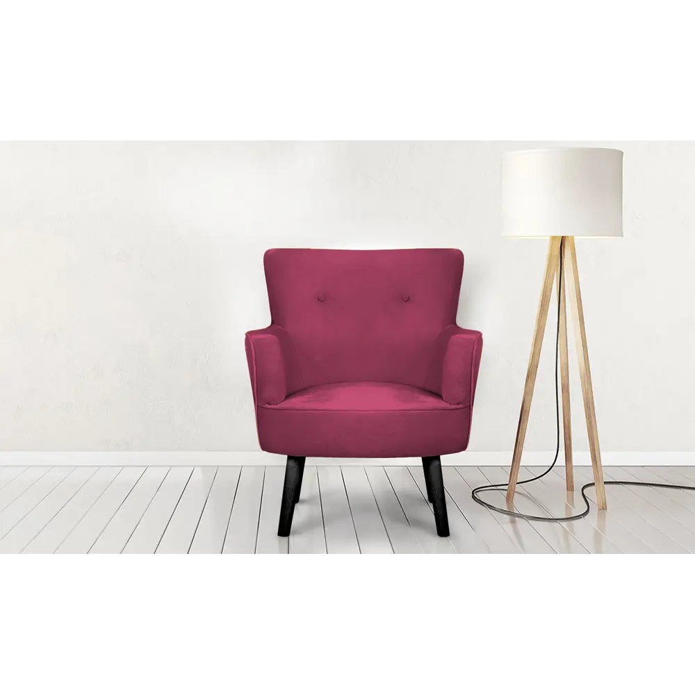 Кресло полиэстер Seasons Вилли 77x86x76 см цвет красный STLM-2190503 - Вид №4