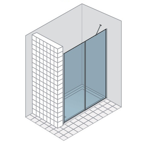 V6FSTL Vertica collection Распашная дверь DUKA 45004 - Вид №1