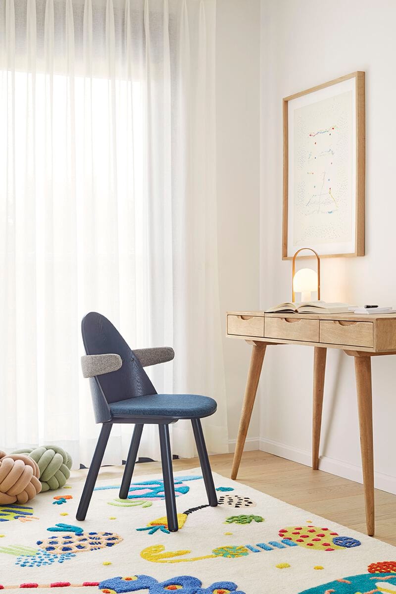 Деревянный стул с подлокотниками и встроенной подушкой TEULAT Uma ARCH-00123124 - Вид №26