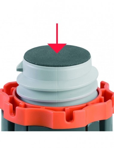 660300 000 00  Ножки для душевых поддонов Cricabac, регулируемые, устойчивые, Д. 106 мм, набор из 4 предметов Valentin Серый Оранжевый  - Вид №5
