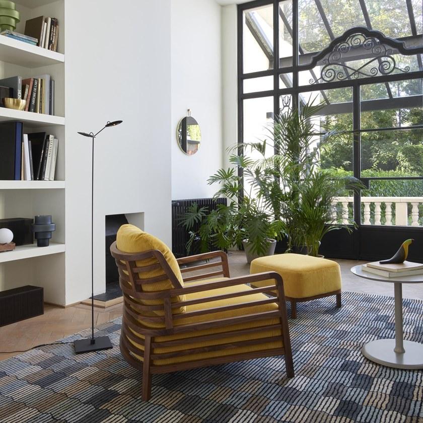 Ligne Roset Круглый журнальный столик из мдф Elysee 0a5rdy20 - Вид №4