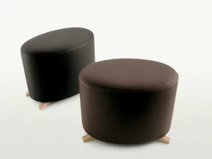 Maxalto Пуф из мягкой кожи Calliope