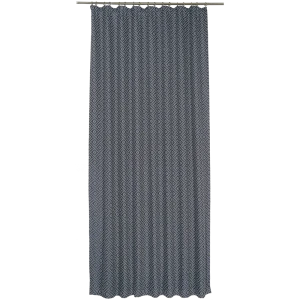 Штора на ленте «Шалле», 160х260 см, цвет синий