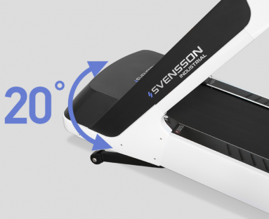 Беговая дорожка svensson industrial armortech (black & white) Svensson Body Labs sun-id-2069155 - Вид №3