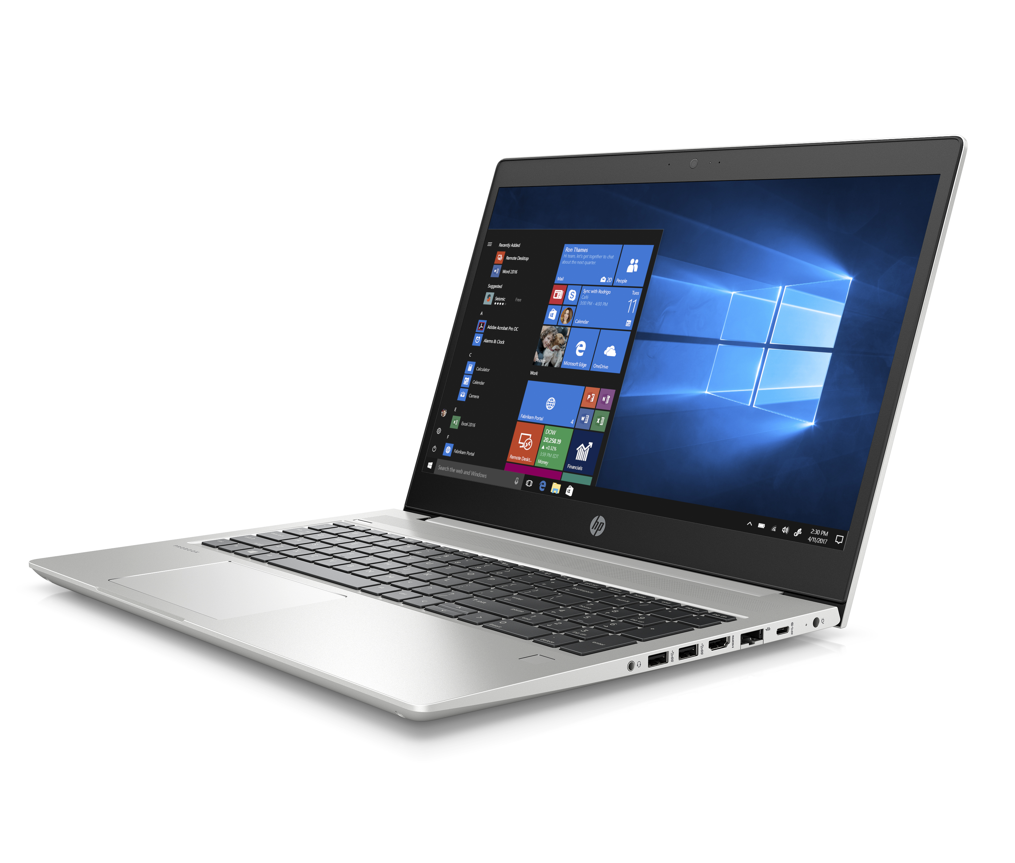 5PP80EA#ACB probook 450 g6 15.6"(1366x768)/intel core i3 8145u(2.1ghz)/4096mb/500gb/nodvd/int:intel hd graphics 620/45whr/war 1y/2kg/pike silver/w10pro + repl. (3qm72ea) HP Santreyd  - Вид №1