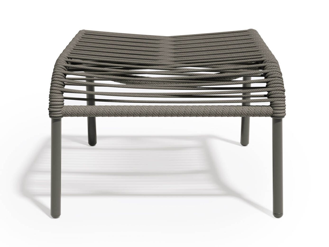 Алюминиевая и веревочная прямоугольная Садовая подставка для ног Atmosphera Pleasure .25 ARCH-00150498 - Вид №9