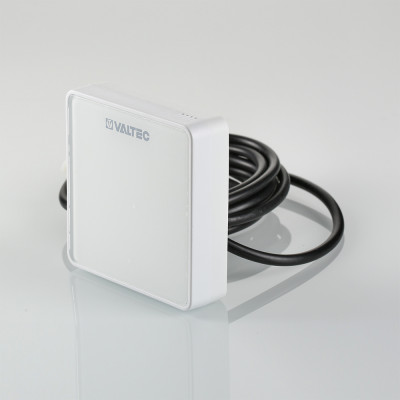 VT.C8.F.0 Датчик температуры пола комнатный беспроводной Valtec 80 х 80 х 20 мм  - Вид №3