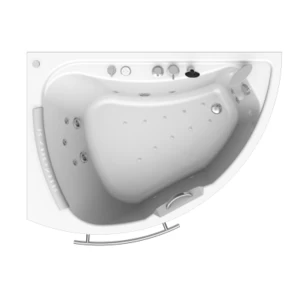 Гидромассаж "Спортивный Chrome" на ванну Альбена (двигатель 1500 Вт, система "Turbo-pool", миниджет Релакс - 3 шт., джет Релакс - 9 шт., джет Линц, Магнус - 2 шт.)