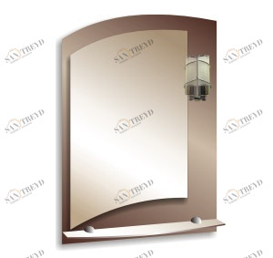 Зеркало Византия с фонарем 720х535 (027) Византия МИР ЗЕРКАЛ 232243