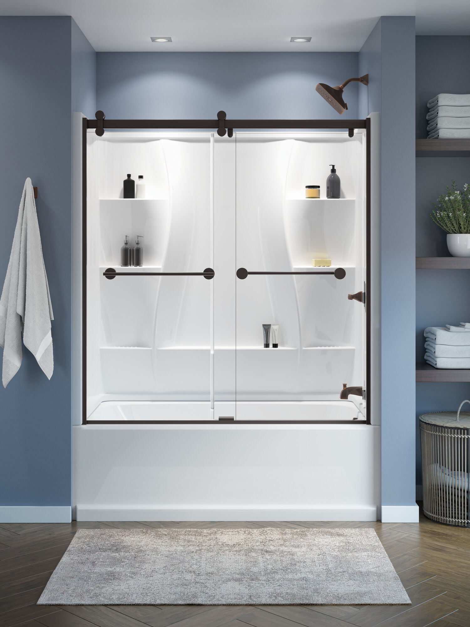 Ванна 60 "x 32" - правый слив Delta Faucet 40034R - Вид №1