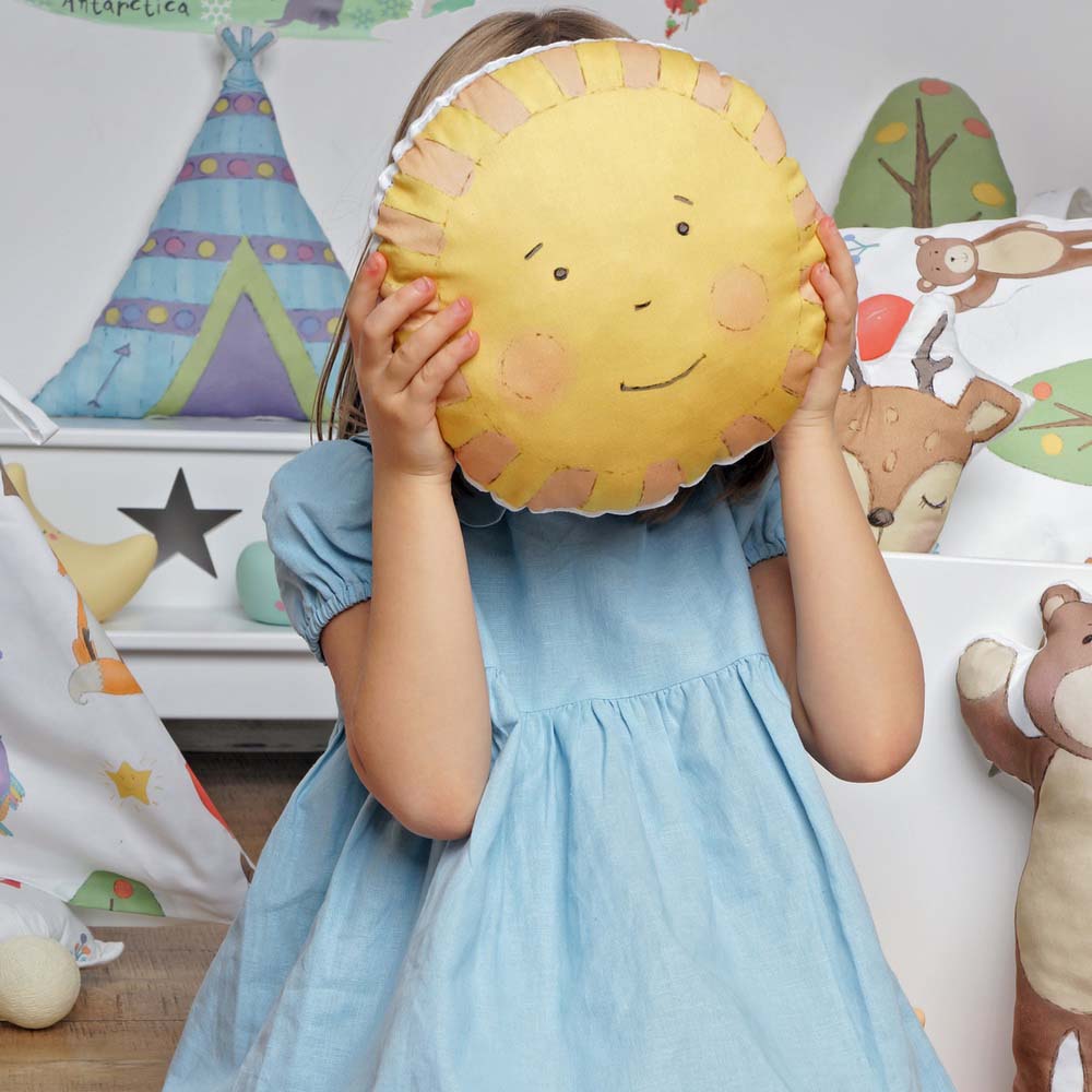 Подушка-игрушка "Солнышко" VAMVIGVAM  281978 Желтый Santreyd  - Вид №4