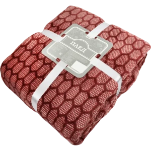 Плед «Марракеш» 180x200 см фланель цвет красный