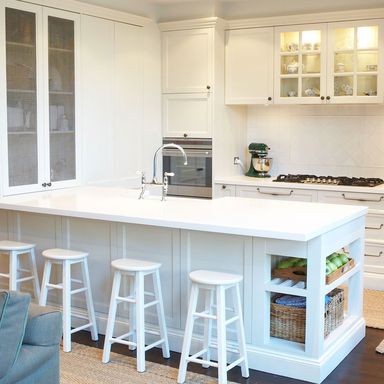 4193 Установленный на палубе ионический камень с рычажными ручками Traditional Perrinandrowe - Вид №2