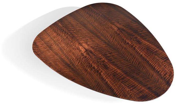 ETRO Home Interiors Низкий треугольный журнальный столик из эвкалипта Samarcanda E.sam.231.a - Вид №2