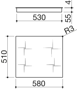 Индукционная плита Barazza Green Plus ARCH-00080675 - Вид №2