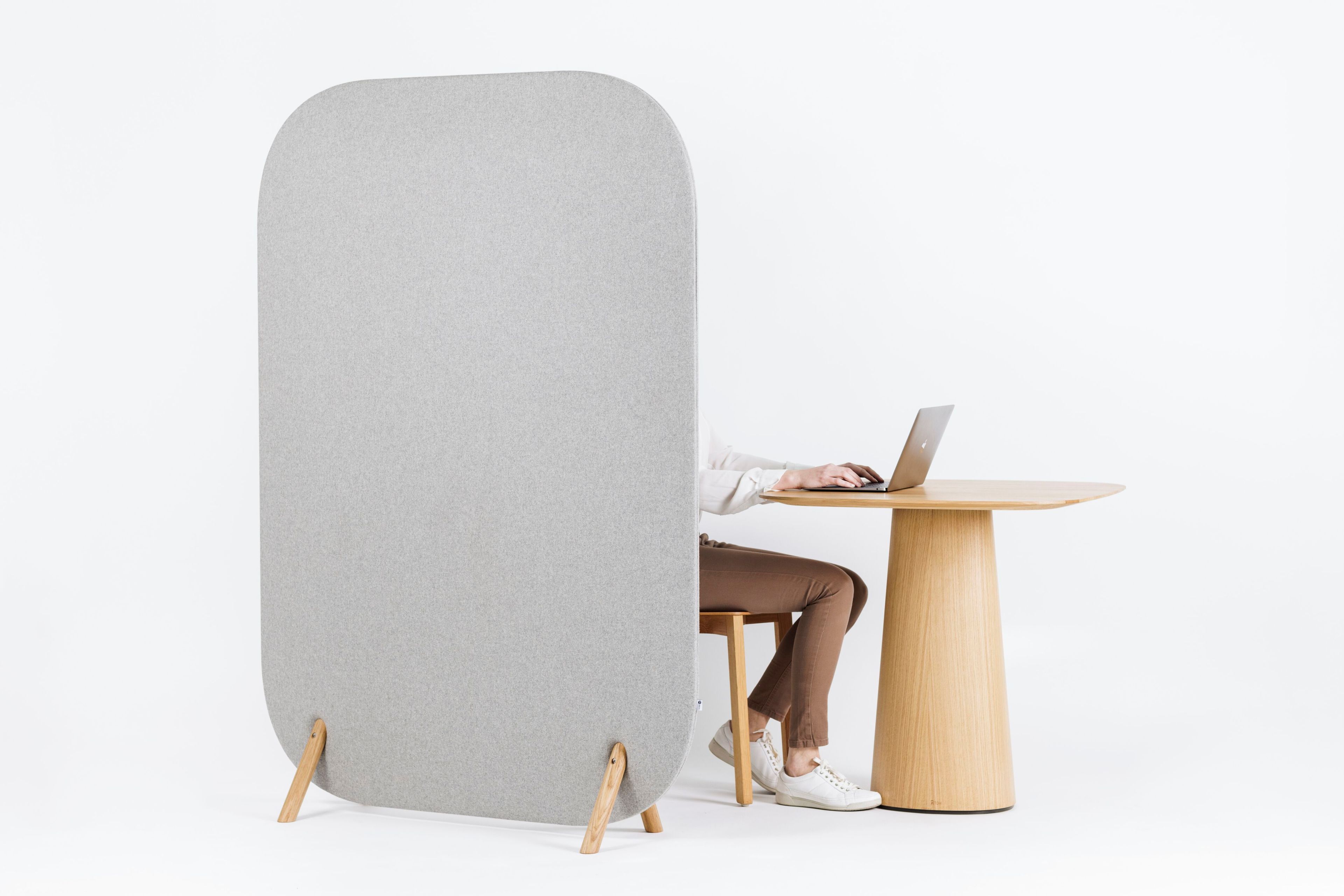 Звукопоглощающая офисная перегородка из ткани SilentLab SHADE HEAVY ARCH-00062443 - Вид №3