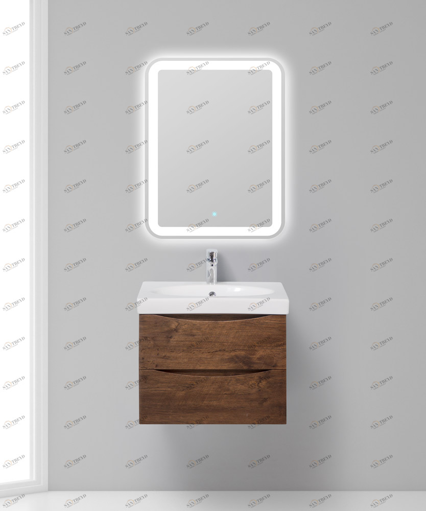 Мебель для ванной BelBagno FLY-600-2C-SO-RW-P