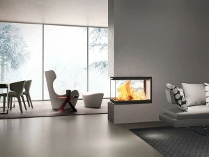 EDILKAMIN Дровяной камин трехсторонний