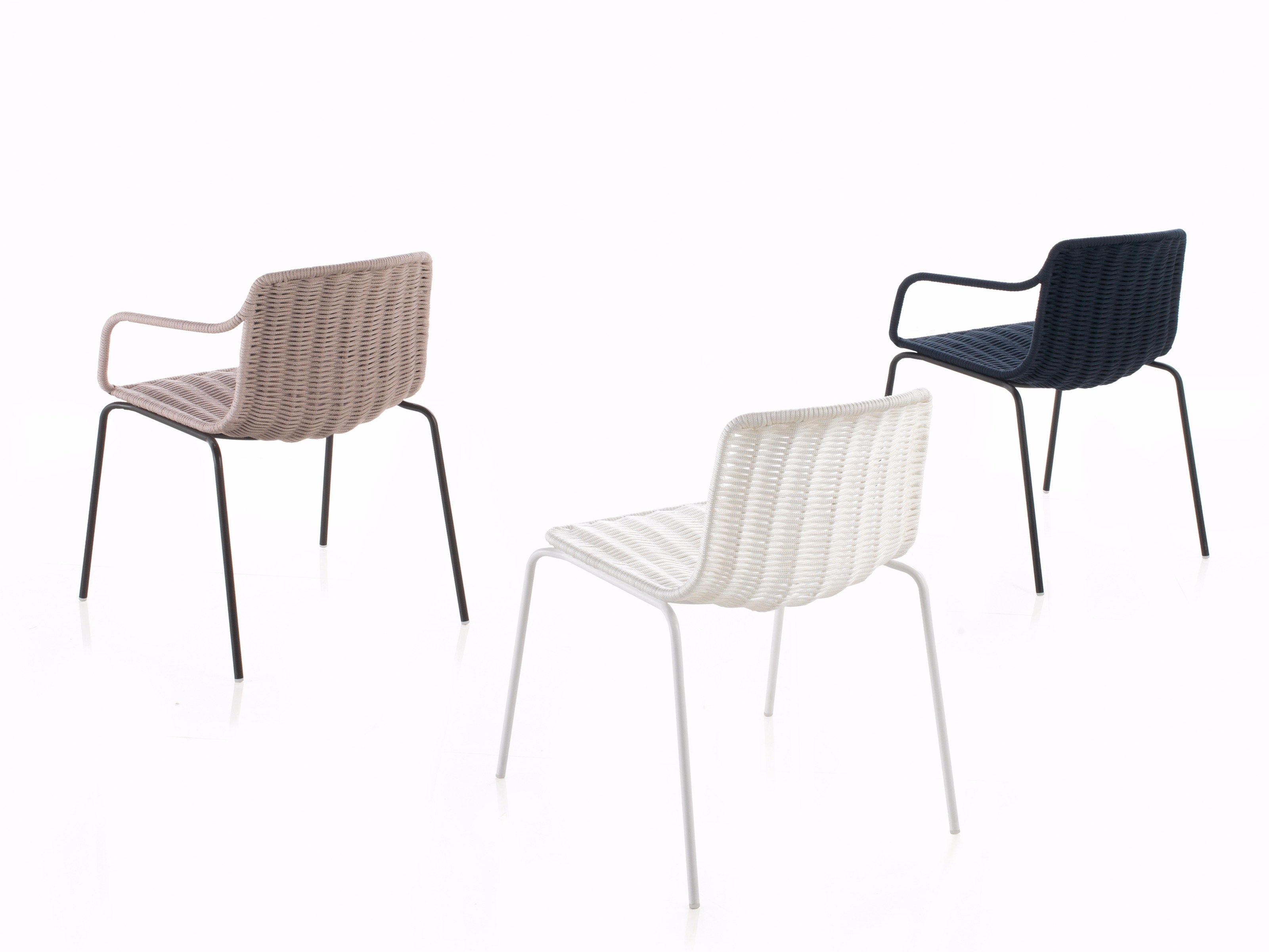 Веревочный садовый стул с подлокотниками EXPORMIM Lapala ARCH-00062787 - Вид №5