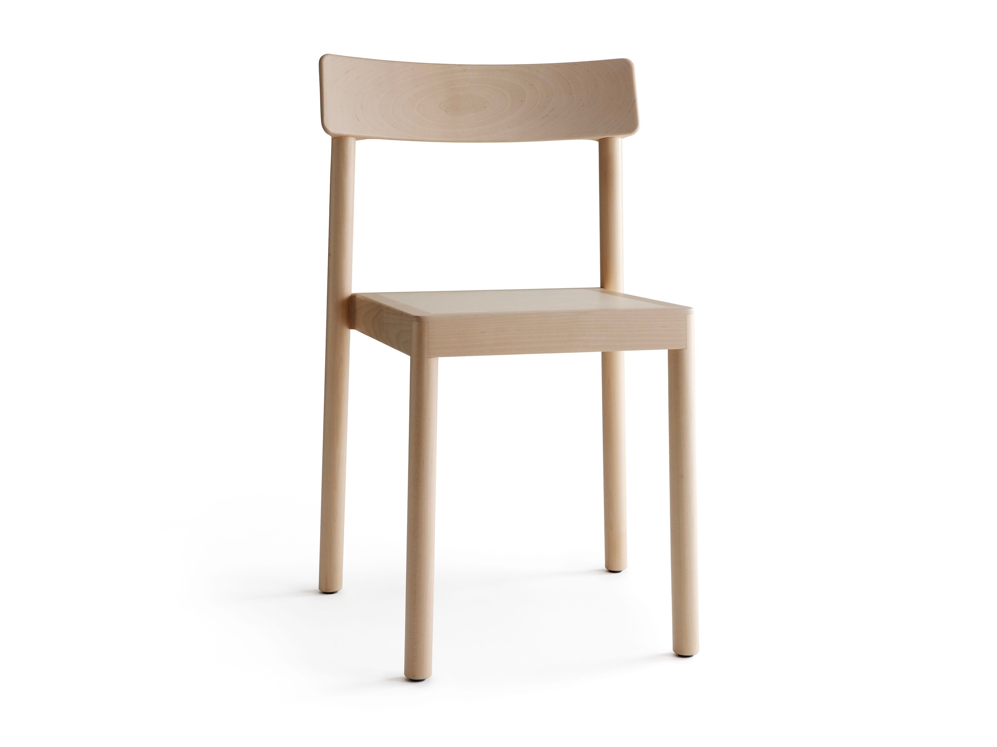 Штабелируемый стул из березы с открытой спинкой Nikari KUMU ARCH-00120679