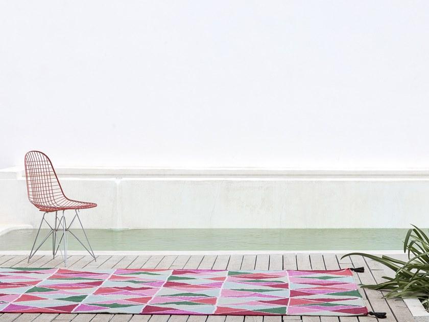 NOW Carpets Ковер из полиэстера с геометрическими мотивами для улицы Al fresco sun-id-1377556 - Вид №1